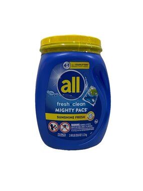 All Fresh Clean Mighty PACs Sunshine Fresh 75ct